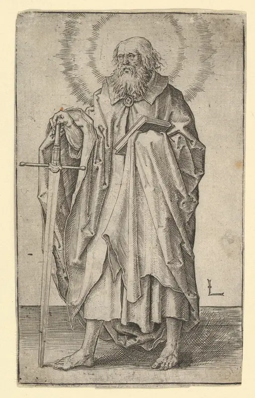 St. Paul Wall Art by Lucas van Leyden - High-Resolution Digital Print