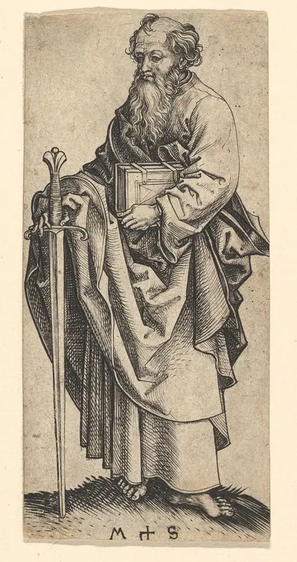 St. Paul Wall Art by Martin Schongauer - High-Resolution Digital Print