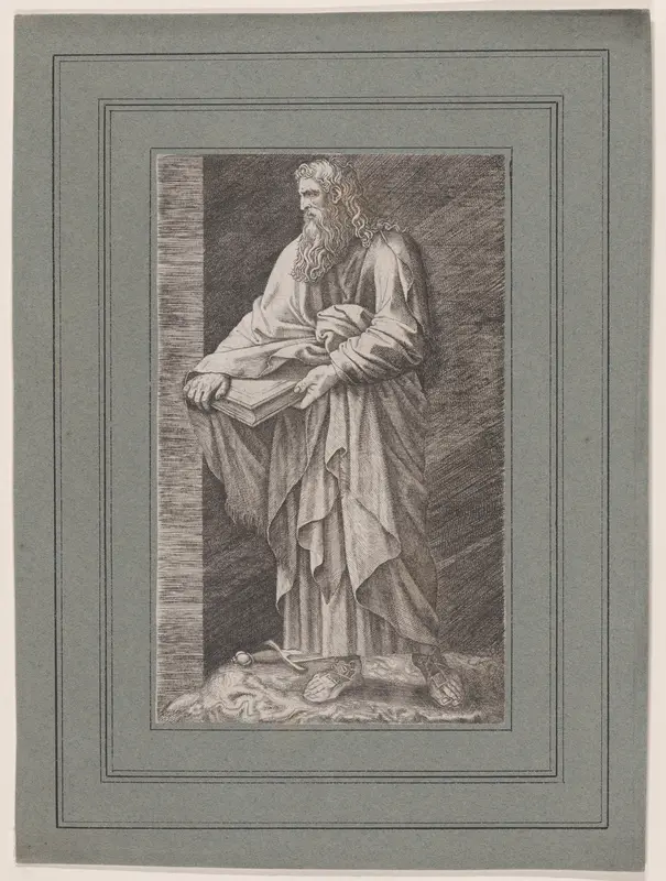 St. Paul (after Lombard) Wall Art by Lambert Suavius - High-Resolution Digital Print