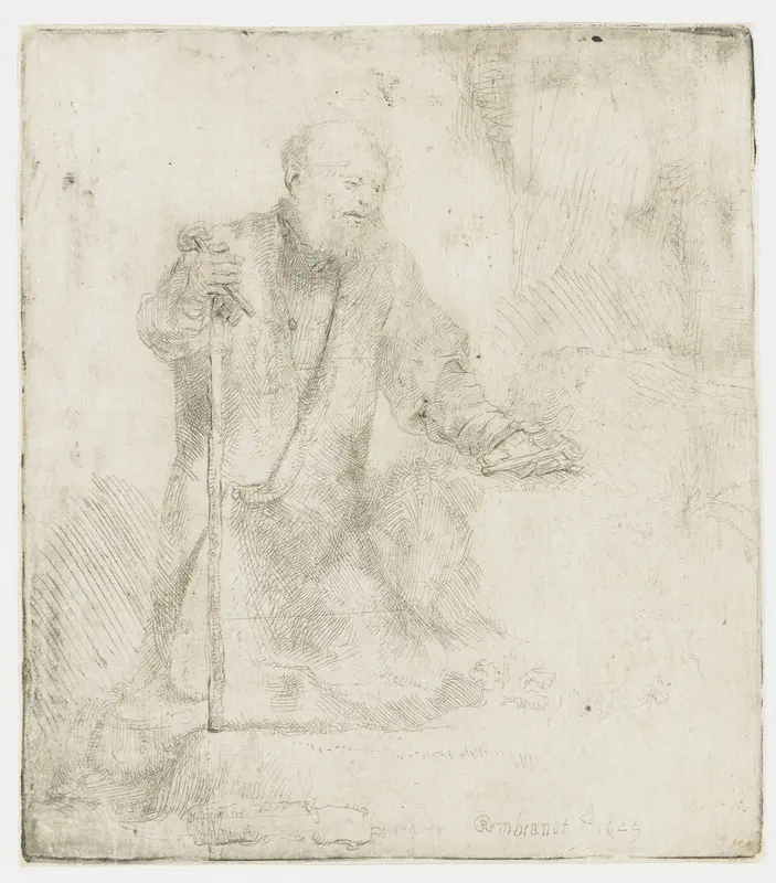 St Peter in penitence Wall Art by Unknown - High-Resolution Digital Print