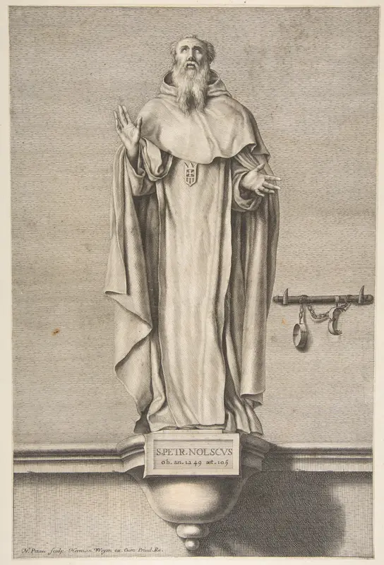 St. Peter Nolscus Wall Art by Nicolas Pitau - High-Resolution Digital Print