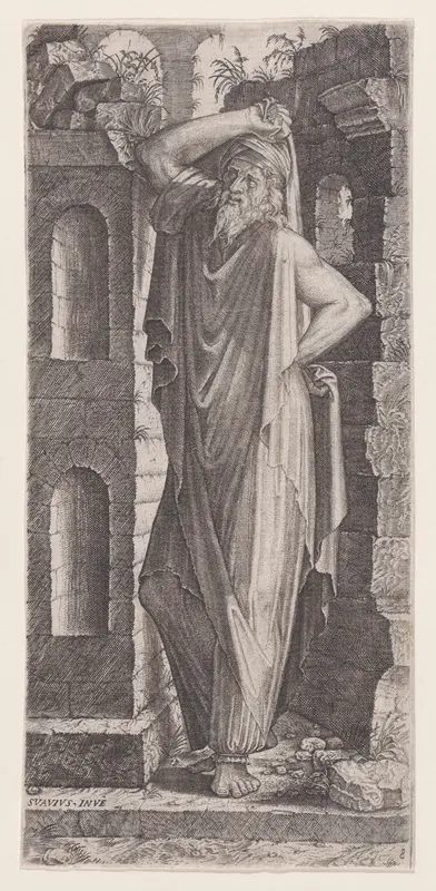 St. Philip (?), from Christ, the Twelve Apostles, and St. Paul Wall Art by Lambert Suavius - High-Resolution Digital Print