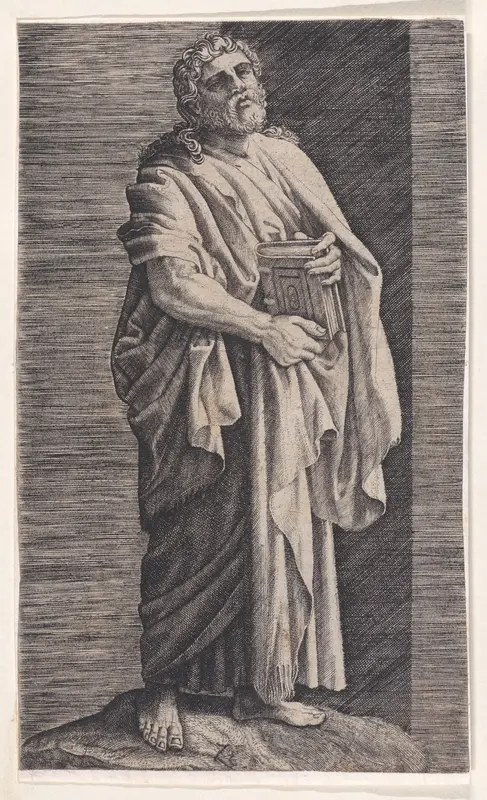 St. Philipp, from "Christ and the Apostles" Wall Art by Lambert Suavius - High-Resolution Digital Print