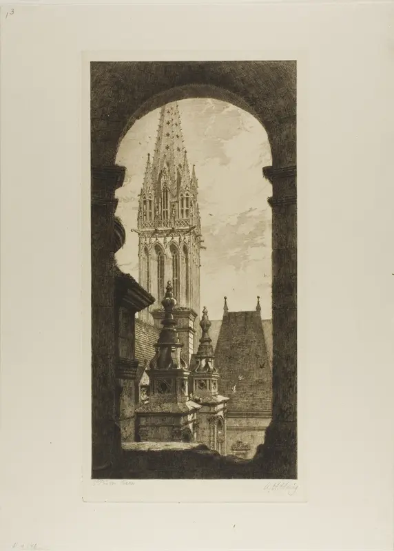 St. Pierre, Caen Wall Art by Axel Herman Haig - High-Resolution Digital Print