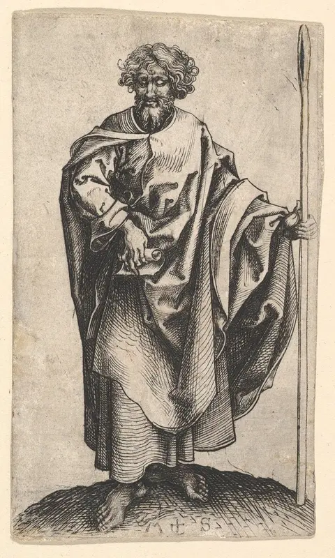 St. Thomas Wall Art by Martin Schongauer - High-Resolution Digital Print