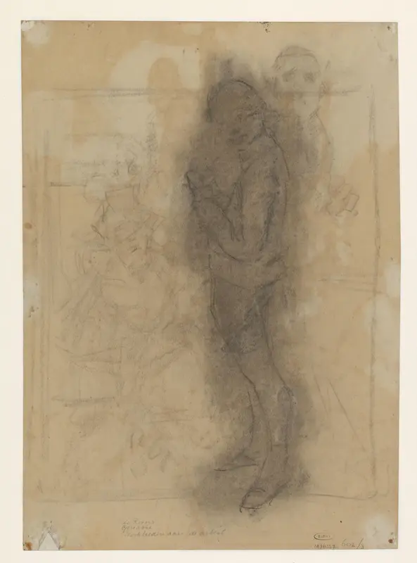 Staand jong figuur Wall Art by Unknown - High-Resolution Digital Print