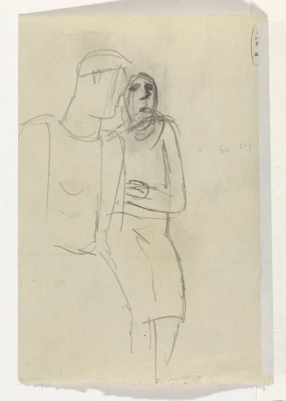Staand koppel Wall Art by Leo Gestel - High-Resolution Digital Print