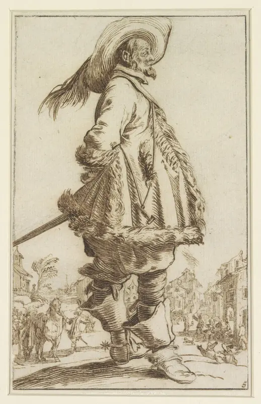 Staande cavalier, naar rechts Wall Art by Antoon Overlaet - High-Resolution Digital Print