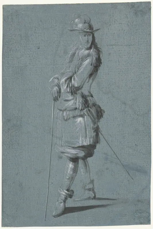 Staande Cavalier Wall Art by Jacob Weyer - High-Resolution Digital Print