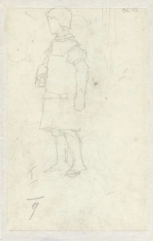 Staande figuur Wall Art by Jacob Maris - High-Resolution Digital Print