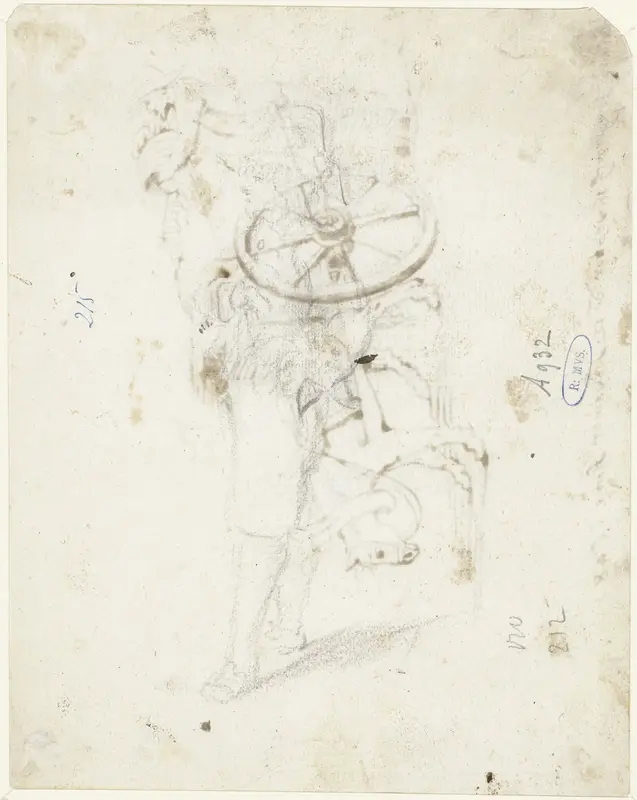 Staande jongen, in profiel Wall Art by Harmen ter Borch - High-Resolution Digital Print