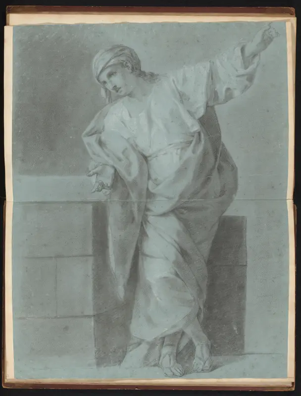 Staande mannelijke figuur Wall Art by anonymous - High-Resolution Digital Print