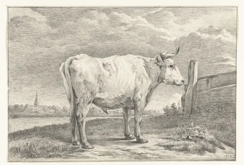 Staande stier, naar rechts Wall Art by Jean Bernard - High-Resolution Digital Print