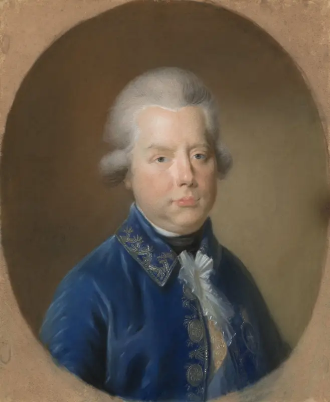 Stadhouder prins Willem v Wall Art by Johann Friedrich August Tischbein - High-Resolution Digital Print