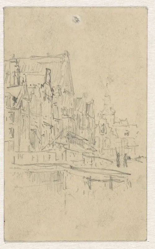 Stadsgezicht Wall Art by Egbert Rubertus Derk Schaap - High-Resolution Digital Print