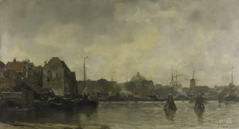 Stadsgezicht Wall Art by Jacob Maris - High-Resolution Digital Print