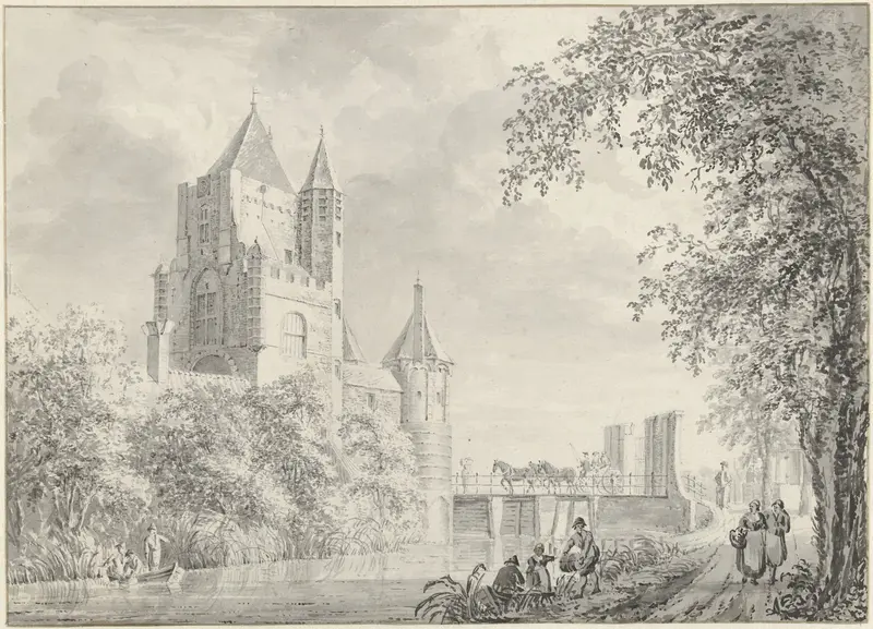 Stadspoort Wall Art by Unknown - High-Resolution Digital Print