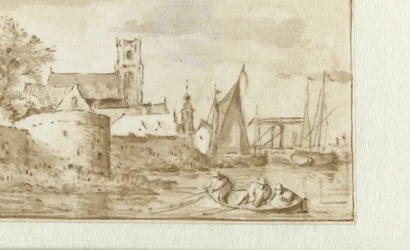 Stadswal Wall Art by Allaert van Everdingen - High-Resolution Digital Print