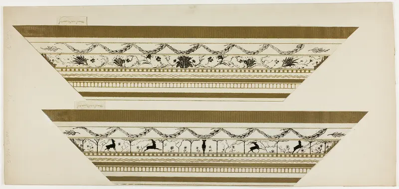 Stag and Flower Pattern Frame