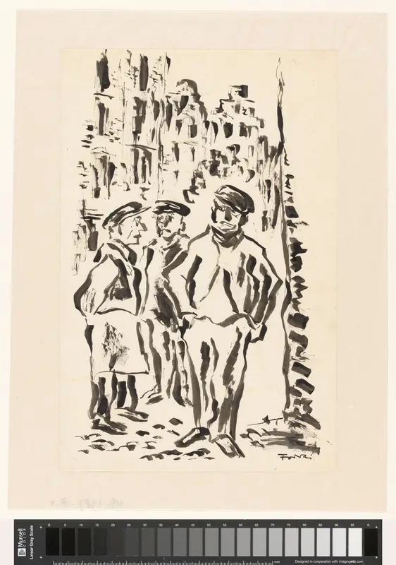 Stakende dokwerkers Wall Art by Unknown - High-Resolution Digital Print