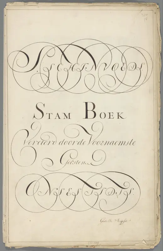 Stamboek van Simon Schijnvoet Wall Art by Jacobus Schijnvoet - High-Resolution Digital Print
