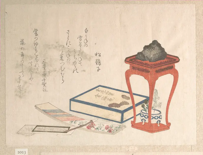 Stand, Box and Writing-Paper