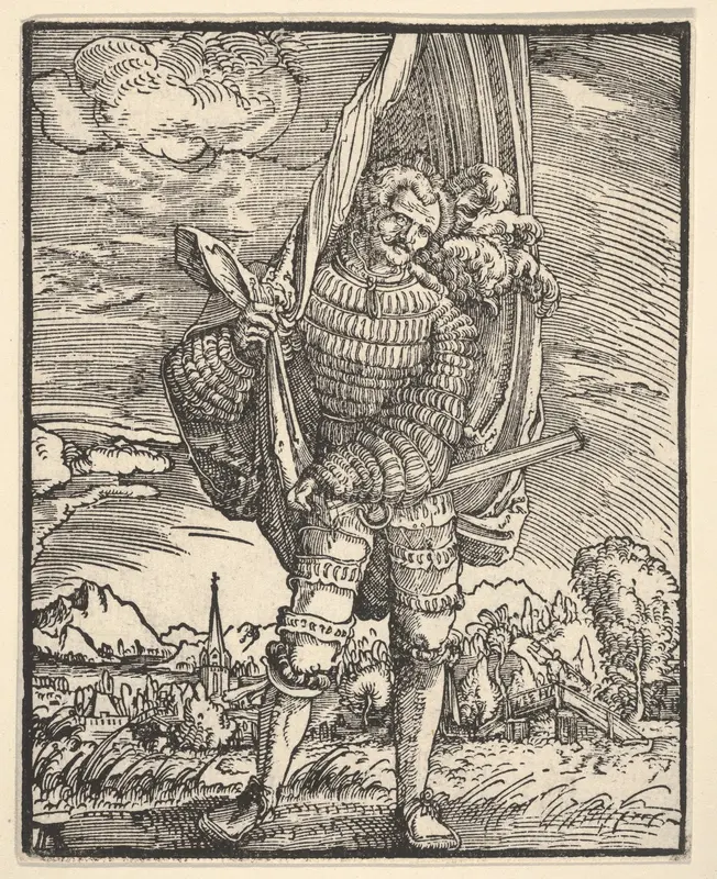 Standard-Bearer Wall Art by Albrecht Altdorfer - High-Resolution Digital Print