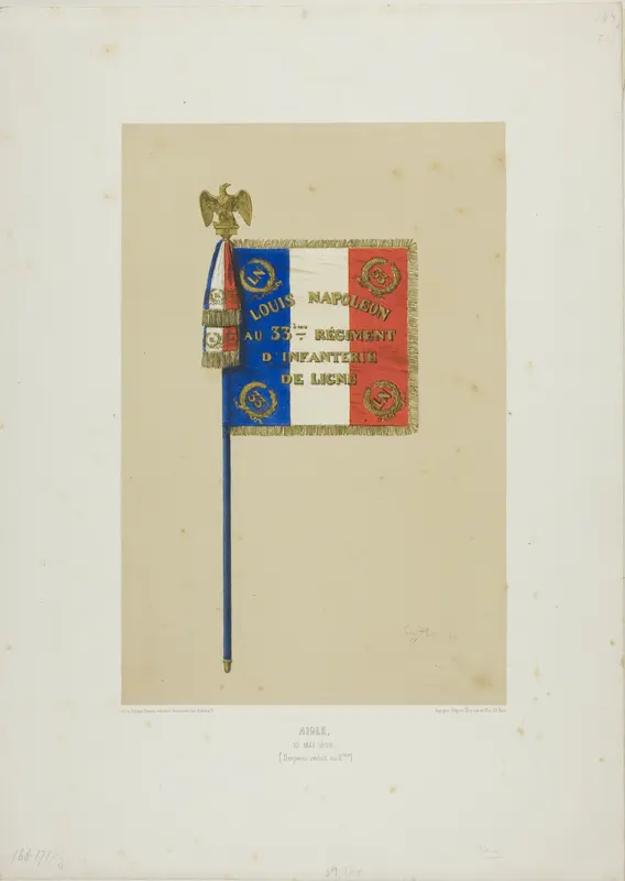 Standard: Louis Napoleon to the 33rd Infantry Line Regiment