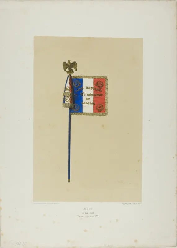 Standard: Louis Napoleon to the 5th Dragoon Regiment
