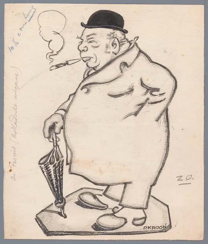 Standbeeld van de Hollandse Fascist Wall Art by Unknown - High-Resolution Digital Print