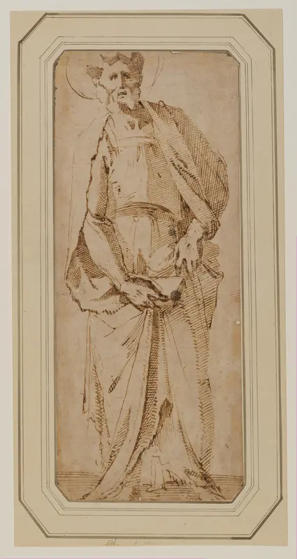 Standing Apostle Wall Art by Giovanni Bandini (called Giovanni dell'Opera) - High-Resolution Digital Print