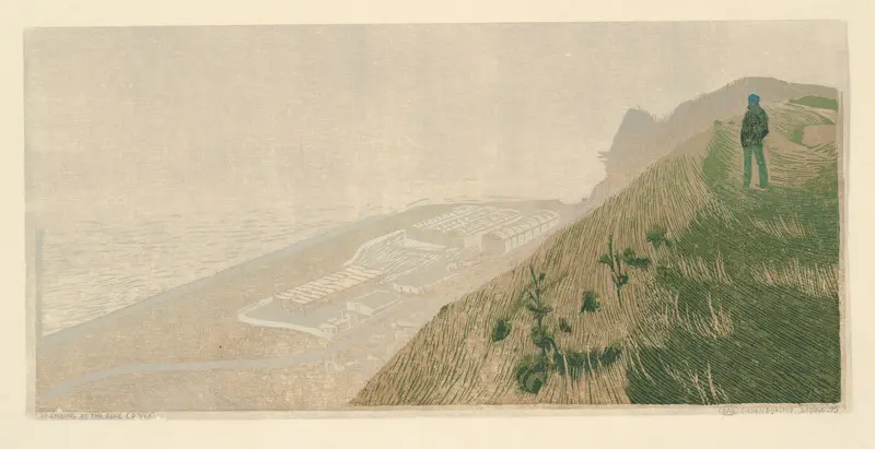 Standing at the edge (Dover) Wall Art by Unknown - High-Resolution Digital Print