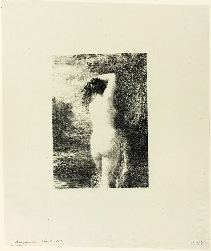 Standing Bather, third plate
