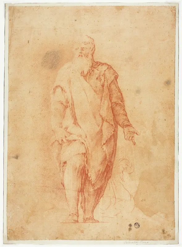 Standing Bearded Man