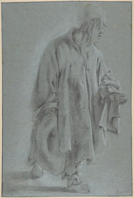 Standing Beggar Wall Art by Jan Both - High-Resolution Digital Print