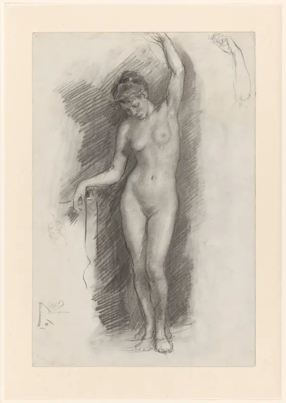 Standing Female Nude
