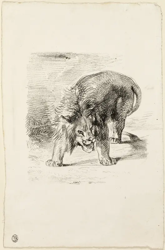 Standing Lion