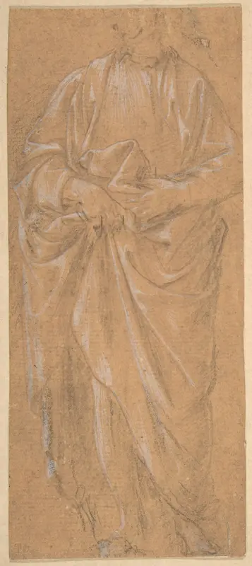 Standing Male Figure Wall Art by Filippino Lippi - High-Resolution Digital Print