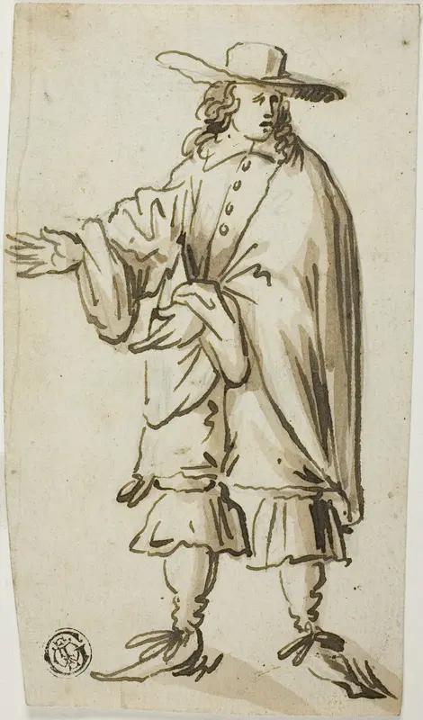 Standing Man Wall Art by Romeyn de Hooghe - High-Resolution Digital Print