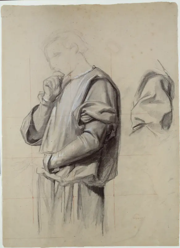 Standing Man Wall Art by Eugène Leygue - High-Resolution Digital Print