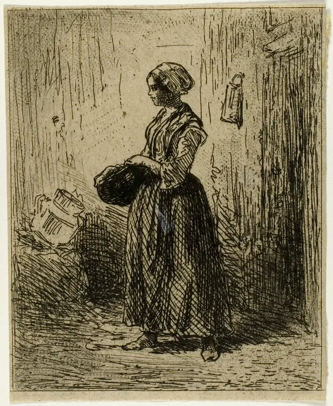 Standing Peasant Woman