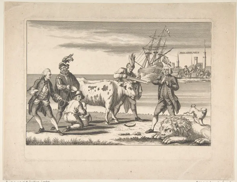 State of the English Nation Wall Art by Anonymous, British, 18th century - High-Resolution Digital Print
