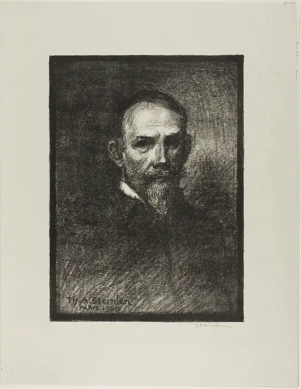Steinlen, Frontal View, Head to the Right