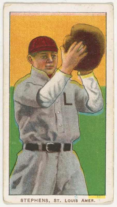 Stephens, St. Louis, American League, from the White Border series (T206) for the American Tobacco Company Wall Art by American Tobacco Company - High-Resolution Digital Print