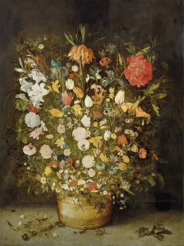 Still Life with Flowers Wall Art by Unknown - High-Resolution Digital Print