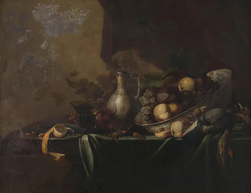 Still Life with Fruit Wall Art by Michiel Simons (II) - High-Resolution Digital Print