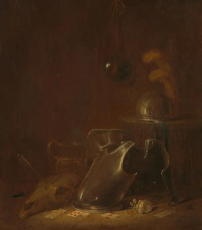 Still life with Implements of War Wall Art by Unknown - High-Resolution Digital Print