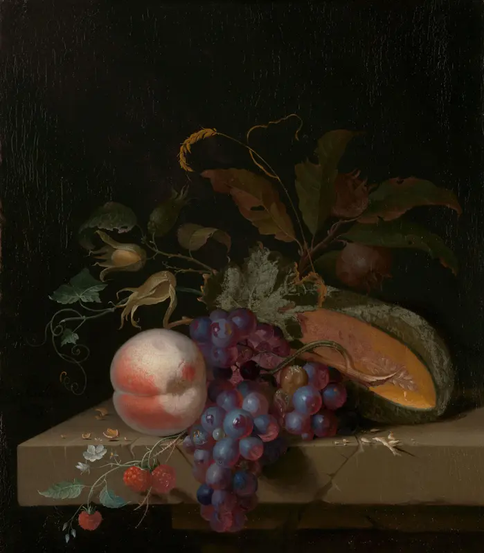 Stilleven met vruchten Wall Art by Pieter Gallis - High-Resolution Digital Print