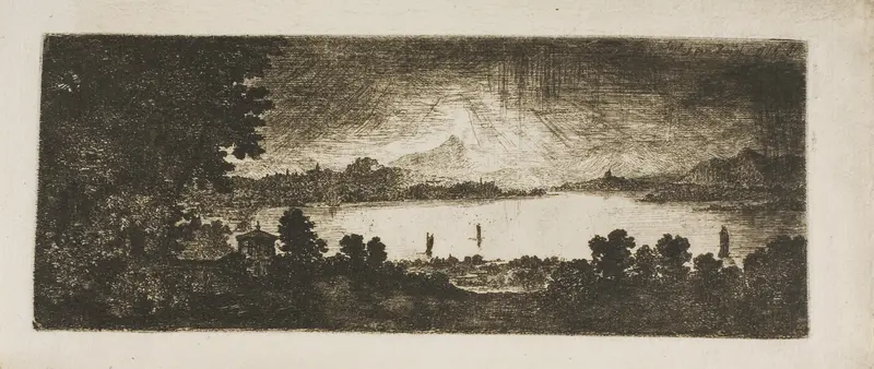 Stirling from Kinnsill Wall Art by John Clerk of Eldin - High-Resolution Digital Print