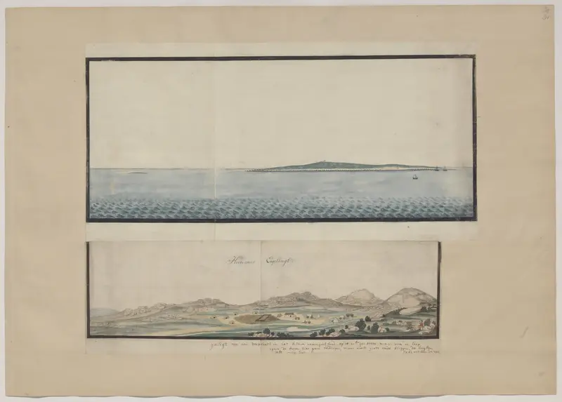 Stock farm of Hermanus Engelbrecht, near the Kamiesbergen Wall Art by Robert Jacob Gordon - High-Resolution Digital Print